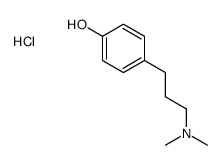 4-(3-dimethylaminopropyl)phenol hydrochloride Structure