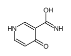 3-Pyridinecarboxamide,4-hydroxy-(9CI) structure