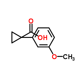 1-(3-甲氧基苯基)-环丙烷羧酸图片
