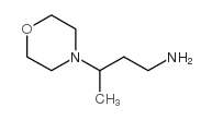 3-吗啉-4-基-1-丁胺结构式