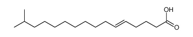 15-methylhexadec-5-enoic acid Structure