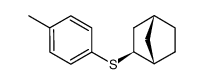 exo-2-p-tolylsulfenylnorbornane结构式