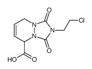 2-(2-chloroethyl)-2,3,5,8-tetrahydro-1,3-dioxo-1H-<1,2,4>triazolo<1,2-a>pyridazine-5-carboxylic acid结构式