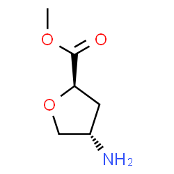 D-erythro-Pentonic acid, 4-amino-2,5-anhydro-3,4-dideoxy-, methyl ester (9CI) Structure