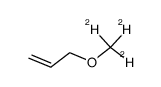 1-(trideuteriomethoxy)prop-2-ene结构式