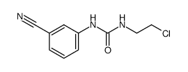 1-(2-chloro-ethyl)-3-(3-cyano-phenyl)-urea Structure