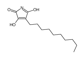 3-decyl-4-hydroxypyrrole-2,5-dione结构式