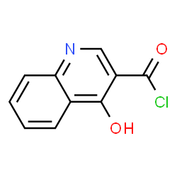 3-Quinolinecarbonyl chloride, 1,4-dihydro-4-oxo- (9CI) picture