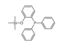diphenyl-(2-trimethylsilyloxyphenyl)phosphane结构式
