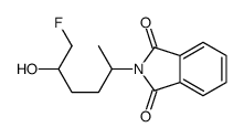 2-(6-fluoro-5-hydroxyhexan-2-yl)isoindole-1,3-dione Structure