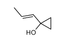(E)-1-(prop-1-en-1-yl)cyclopropan-1-ol Structure