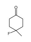 4-fluoro-4-methylcyclohexan-1-one结构式