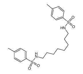 N1,N8-di(p-toluenesulfonyl)-1,8-diaminooctane Structure