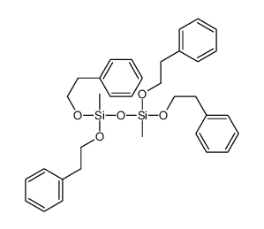 1,3-dimethyl-1,1,3,3-tetrakis(2-phenylethoxy)disiloxane picture