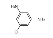 5-氯-4-甲基苯-1,3-二胺结构式