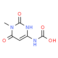 Carbamic acid,(1,2,3,6-tetrahydro-1-methyl-2,6-dioxo-4-pyrimidinyl)- (9CI) Structure