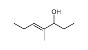 (E)-4-methylhept-4-en-3-ol结构式