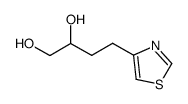 (rac.)-4-(thiazol-4-yl)butane-1,2-diol结构式