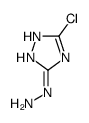 (5-chloro-1H-1,2,4-triazol-3-yl)hydrazine结构式