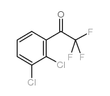 2',3'-二氯-2,2,2-三氟苯乙酮结构式