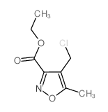 4-CHLOROMETHYL-5-METHYL-ISOXAZOLE-3-CARBOXYLIC ACID ETHYL ESTER picture