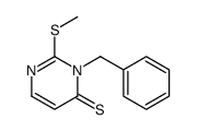 3-benzyl-2-methylsulfanylpyrimidine-4-thione结构式
