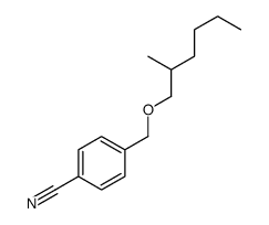 4-(2-methylhexoxymethyl)benzonitrile Structure