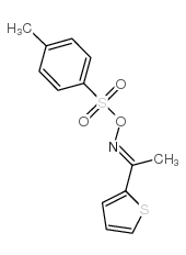 1-噻吩-2-乙酮肟甲苯磺酸结构式