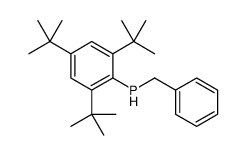 benzyl-(2,4,6-tritert-butylphenyl)phosphane结构式