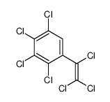 1,2,3,4-tetrachloro-5-(1,2,2-trichloroethenyl)benzene Structure