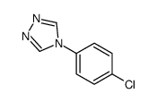 4-(4-chlorophenyl)-1,2,4-triazole结构式