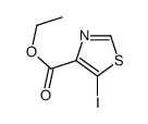 Ethyl 5-iodothiazole-4-carboxylate structure