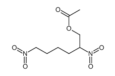 1-acetoxy-2,6-dinitro-hexane结构式