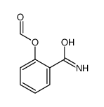 (2-carbamoylphenyl) formate Structure