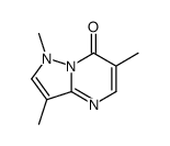 1,3,6-TriMethylpyrazolo[1,5-a]pyrimidin-7(1H)-one picture