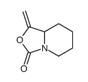 1-methylidene-6,7,8,8a-tetrahydro-5H-[1,3]oxazolo[3,4-a]pyridin-3-one结构式