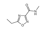 5-ethyl-N-methyl-1,2,4-oxadiazole-3-carboxamide结构式