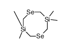 3,3,7,7-tetramethyl-1,5,3,7-diselenadisilocane Structure