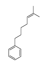 6-methylhept-5-enylbenzene Structure