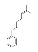 6-methylhept-5-enylbenzene结构式