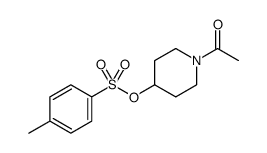 Toluene-4-sulfonic acid 1-acetyl-piperidin-4-yl ester Structure