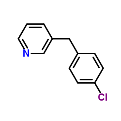 3-(4-CHLORO-BENZYL)-PYRIDINE Structure