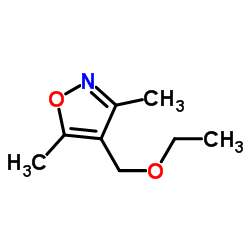 Isoxazole, 4-(ethoxymethyl)-3,5-dimethyl- (9CI) Structure