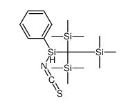 [[isothiocyanato(phenyl)silyl]-bis(trimethylsilyl)methyl]-trimethylsilane结构式