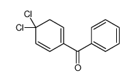 (4,4-dichlorocyclohexa-1,5-dien-1-yl)-phenylmethanone结构式