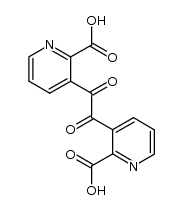 3,3'-oxalyl-bis-pyridine-2-carboxylic acid结构式