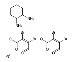 cis-Pt(II)(DDH)bis(mucobromic acid) picture