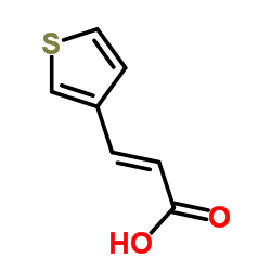 Trans-3-(3-Thienyl)Acrylic Acid Structure