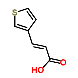 Trans-3-(3-Thienyl)Acrylic Acid structure