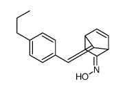 N-[7-[(4-propylphenyl)methylidene]-5-bicyclo[2.2.1]hept-2-enylidene]hydroxylamine结构式